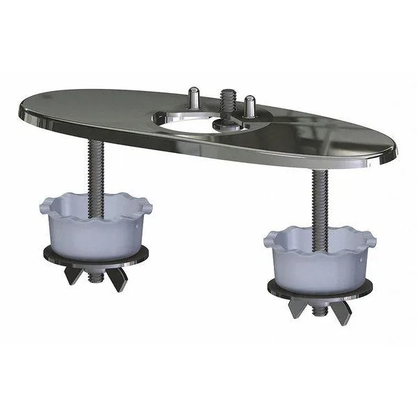 CHICAGO FAUCET COMPANY CHICAGO FAUCET COMPANY EQ-A12-KJKCP Trim Cover Plate Chrome — product photo