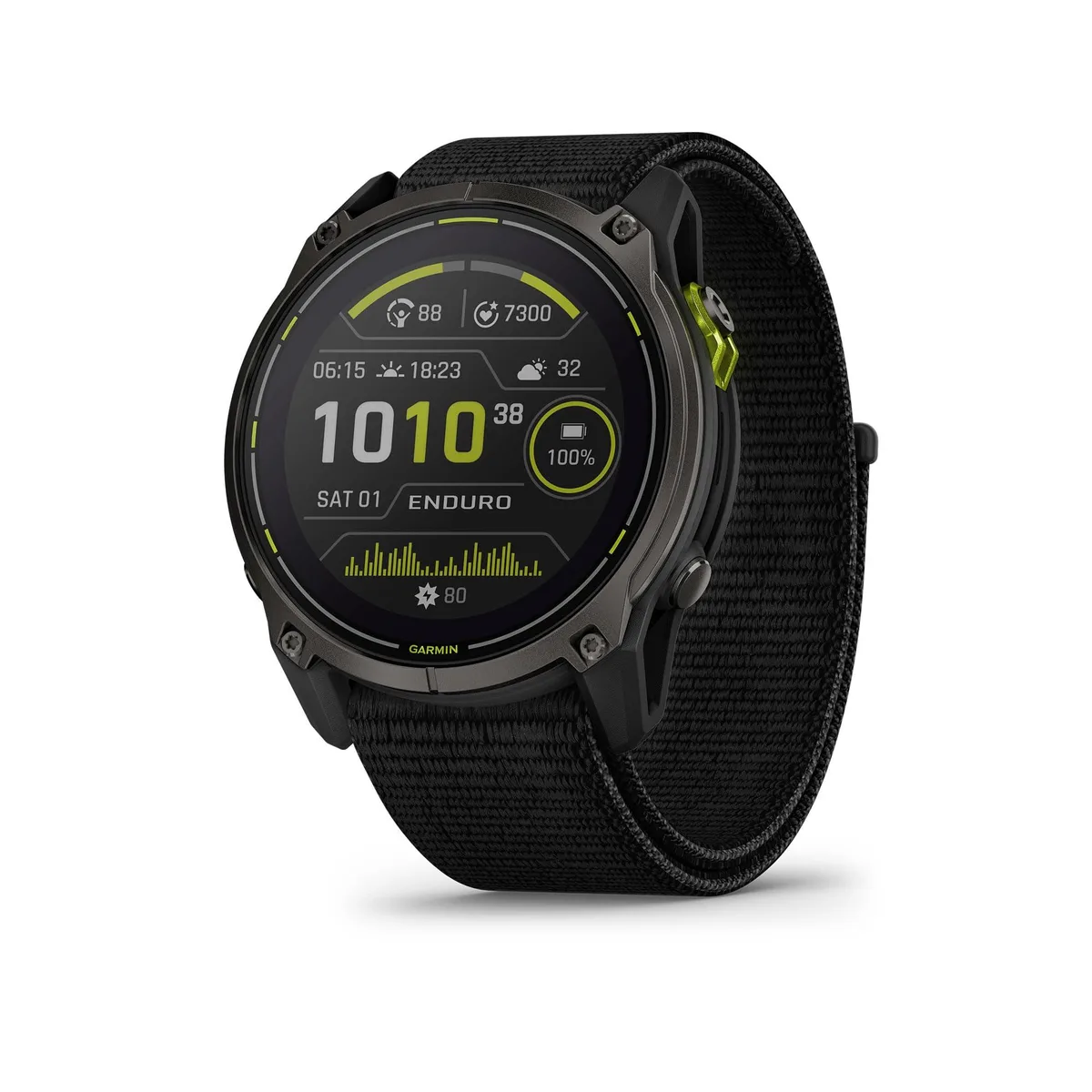 Garmin Garmin Enduro 3 51 mm Solar Sapphire Carbon Gray DLC Titanium 63 g wearable technology — product photo