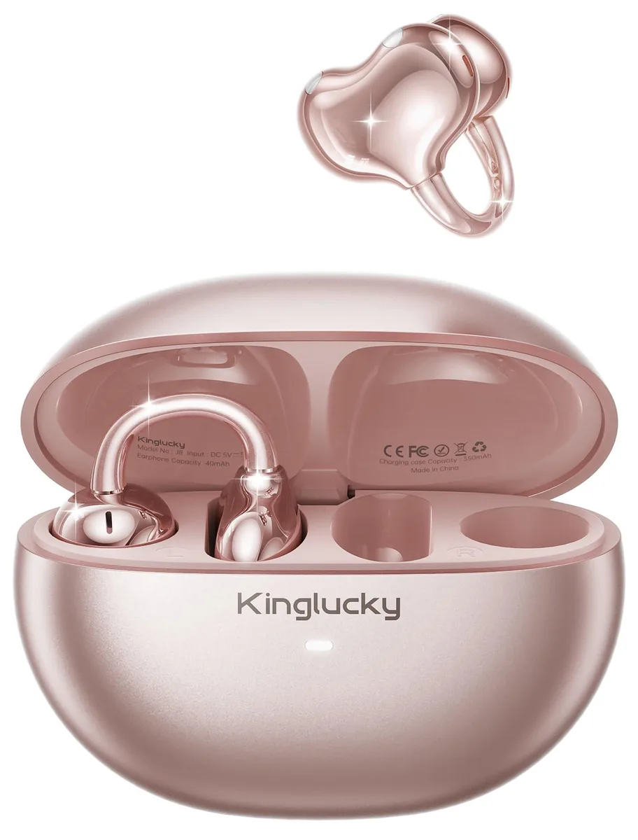  Philips WFL900/H J8 Clip-On Earbuds Bluetooth 6.0 Rose Gold — product photo