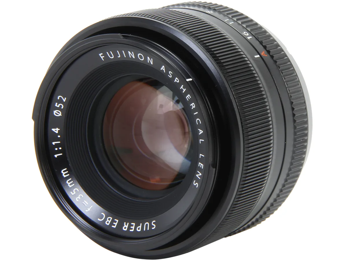 FUJIFILM FUJIFILM 16240755 XF35mmF1.4 R camera lens Black — product photo