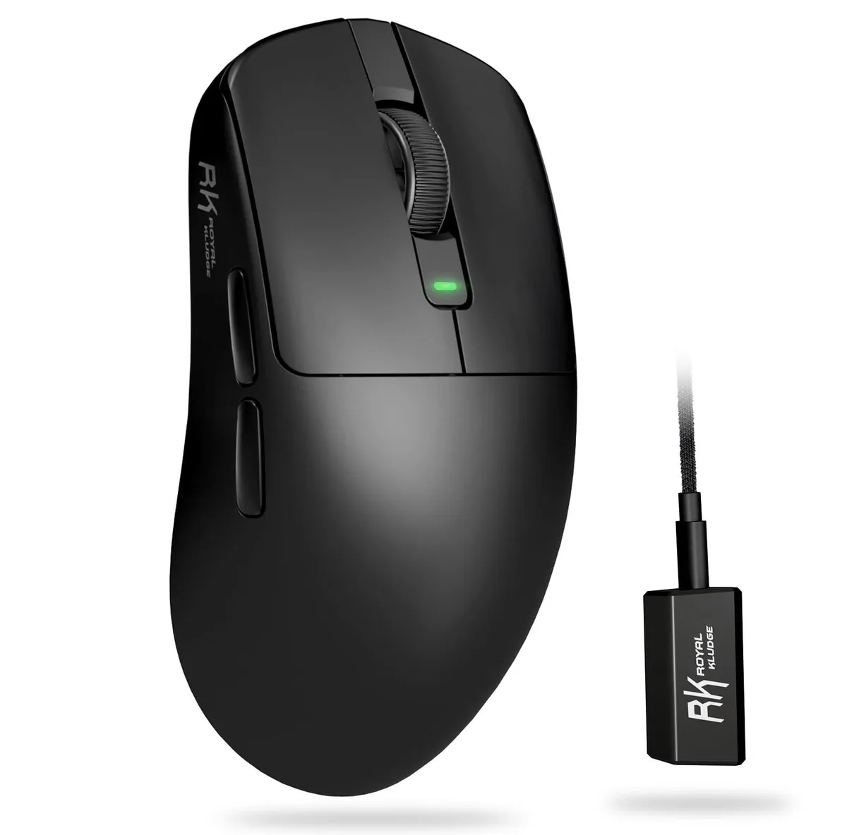  RK M3 Wireless Gaming Mouse 47g PAW3950 8000Hz 42000 DPI Black — product photo