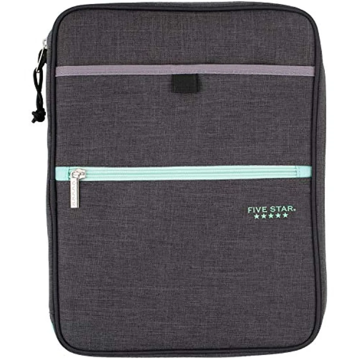 FIVE STAR FIVE STAR RNAB08974CLFL 1 Inch 3 Ring Zipper Binder — product photo