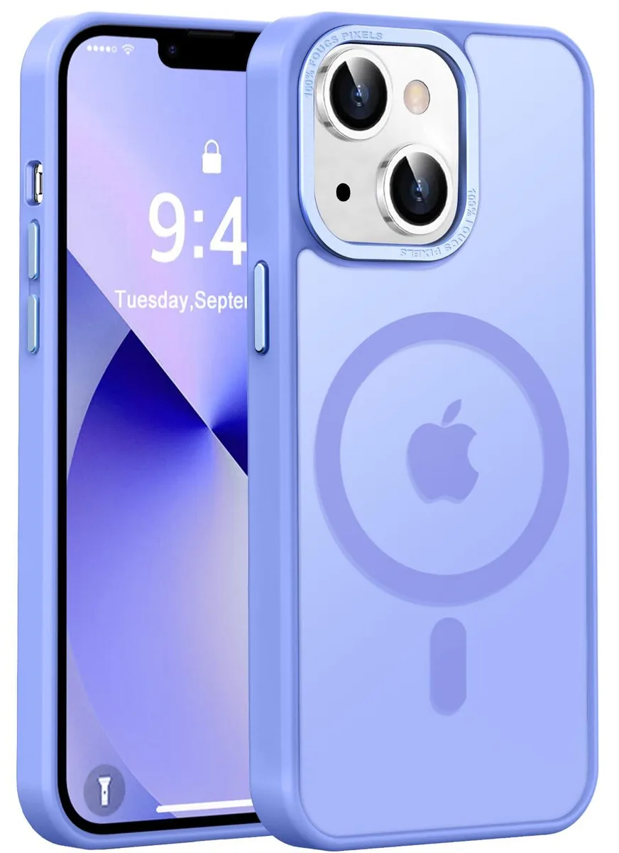  Newfuture Magnetic Case for iPhone 13 &amp; 14 6.1" Light Purple — product photo