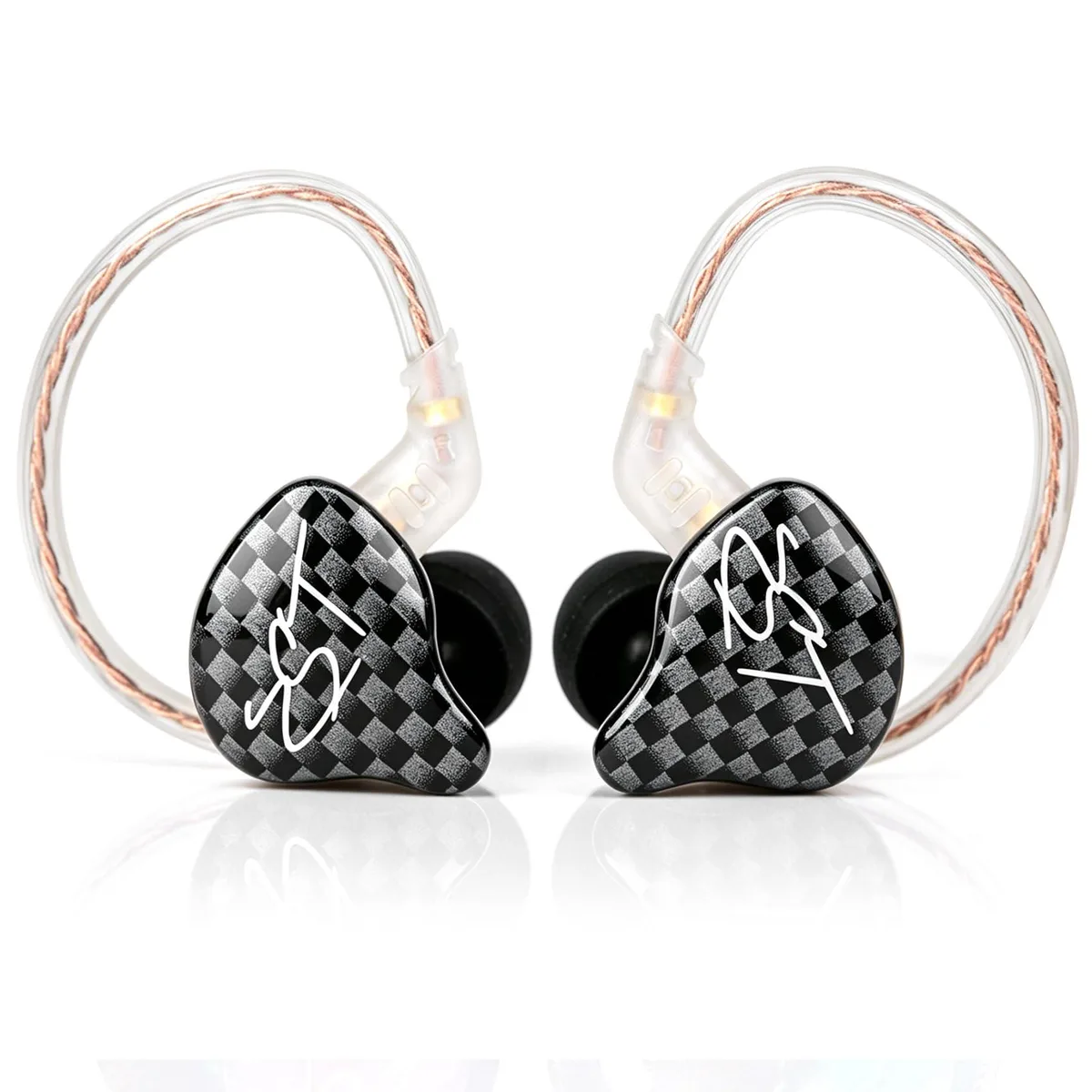 KINYO Melody ZST Yinyoo 1BA+1DD In-Ear Earphones Black 3.5mm — product photo
