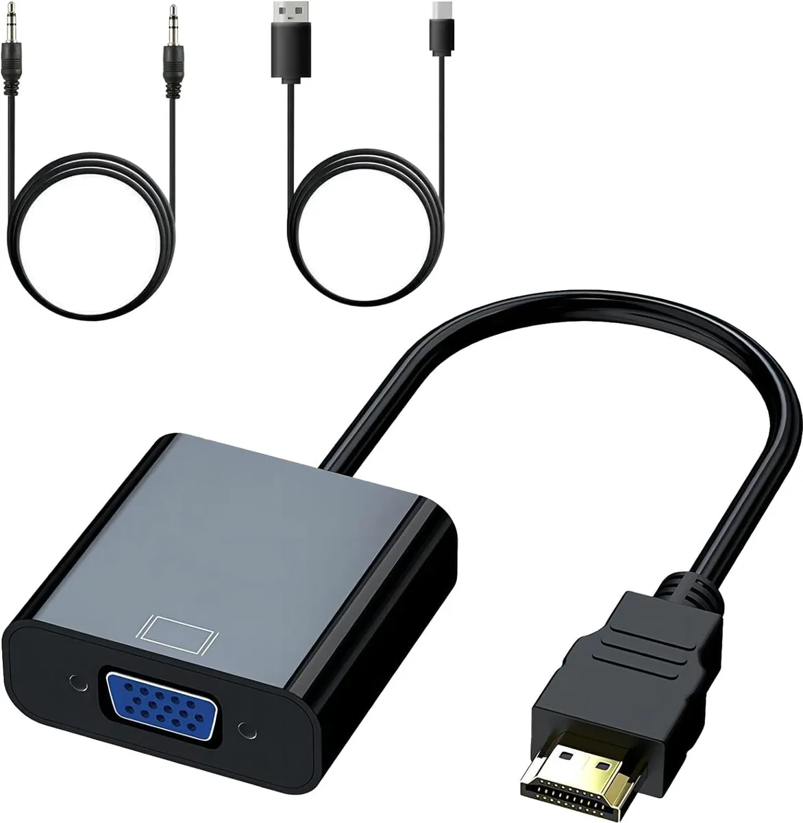 Bailink Bailink HDMI to VGA Adapter with 3.5mm Audio and USB Power — product photo