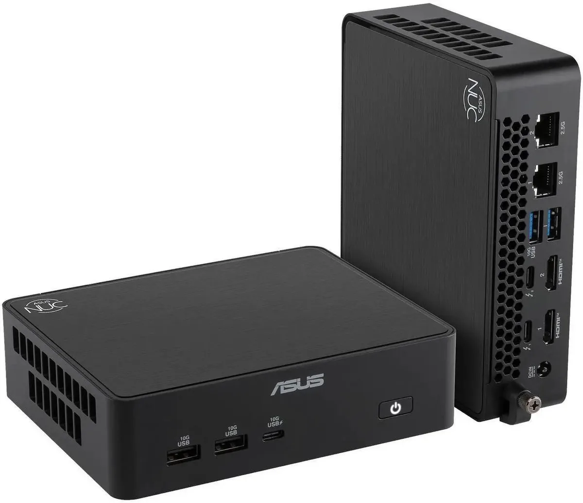 ASUS ASUS RNUC16GDKX96D4H6 barebone mini PC Core Ultra X9 388H 64GB 1TB — product photo
