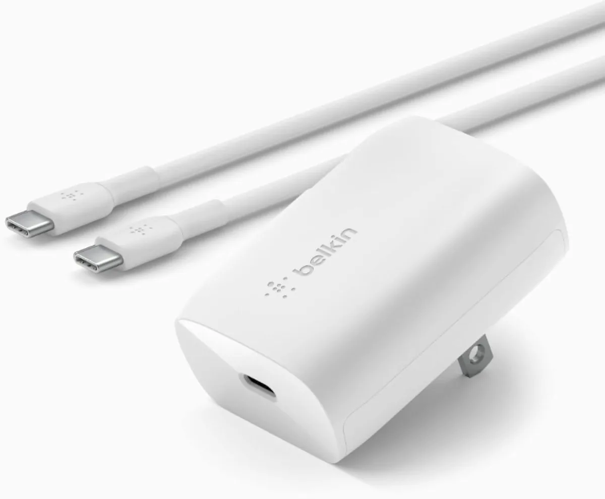 ONITOON ONITOON 30W USB-C Charger with Cable, White — product photo