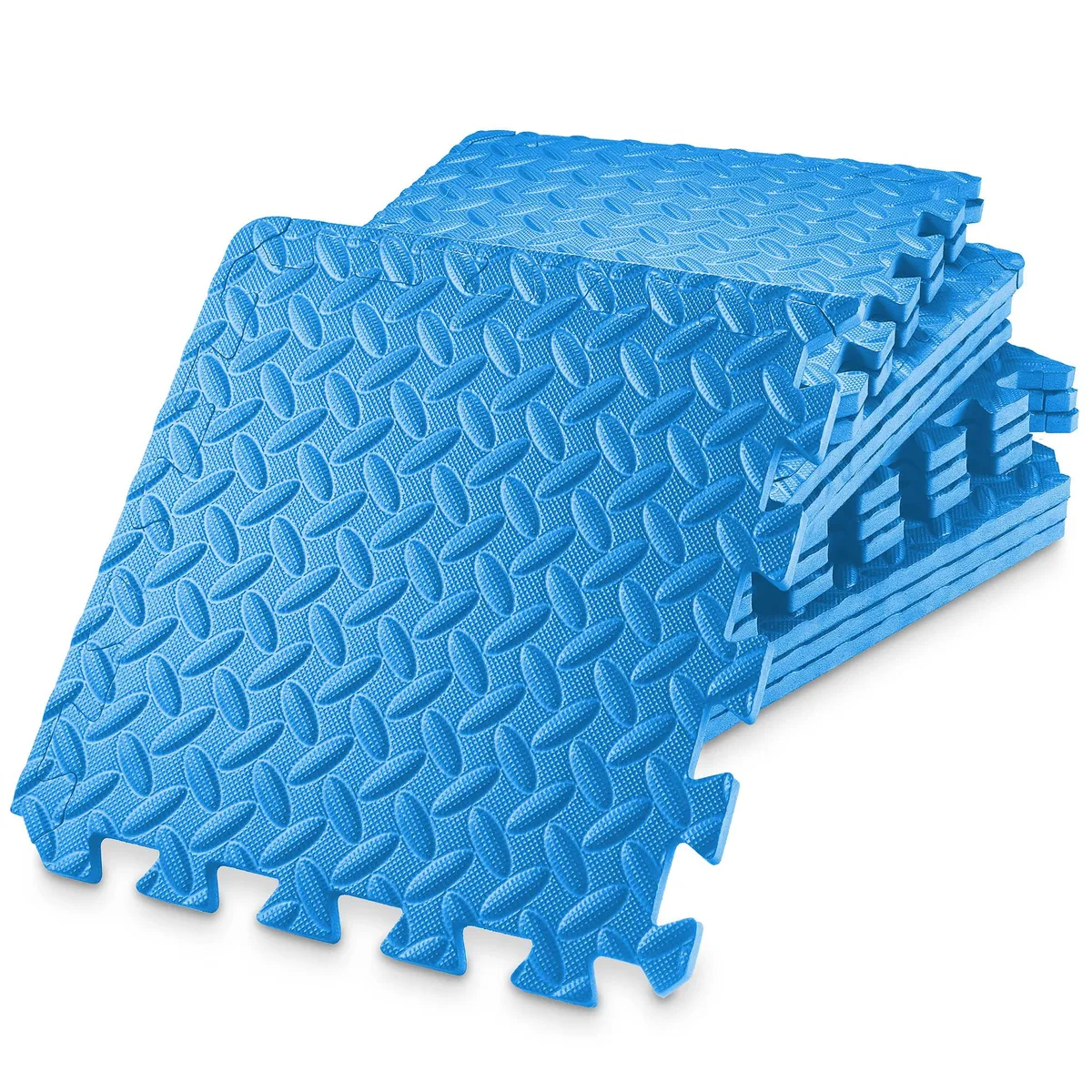 Philosophy Gym Philosophy Gym 12 Sq Ft 1/2" Thick Blue Foam Puzzle Mats — product photo
