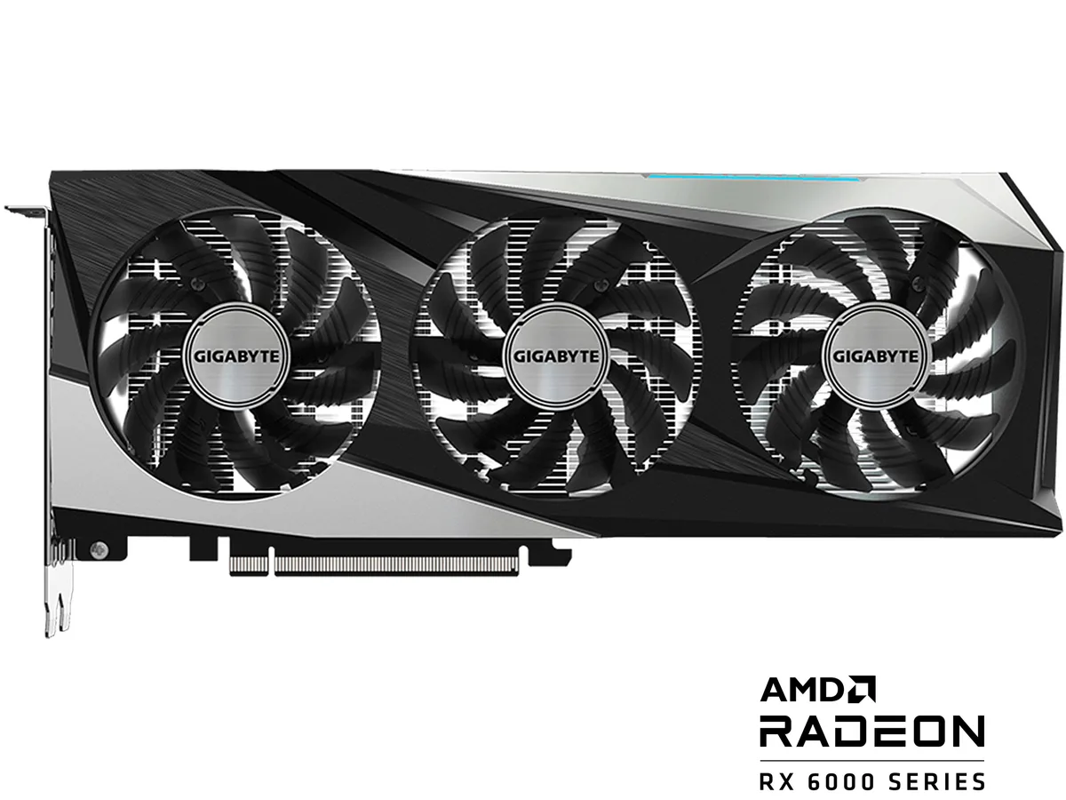 GIGABYTE GIGABYTE GV-R66XTGAMING OC-8G Radeon RX 6600 XT graphics card — product photo