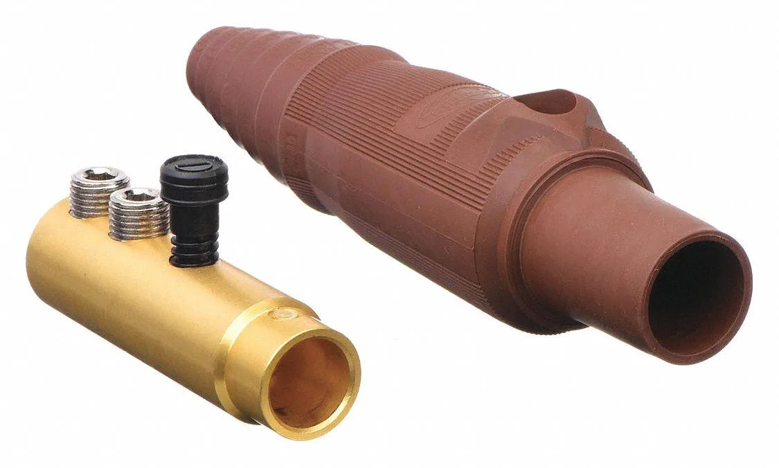 Hubbell Incorporated Hubbell Incorporated HBL300FBN Single Pole Connector Brown — product photo