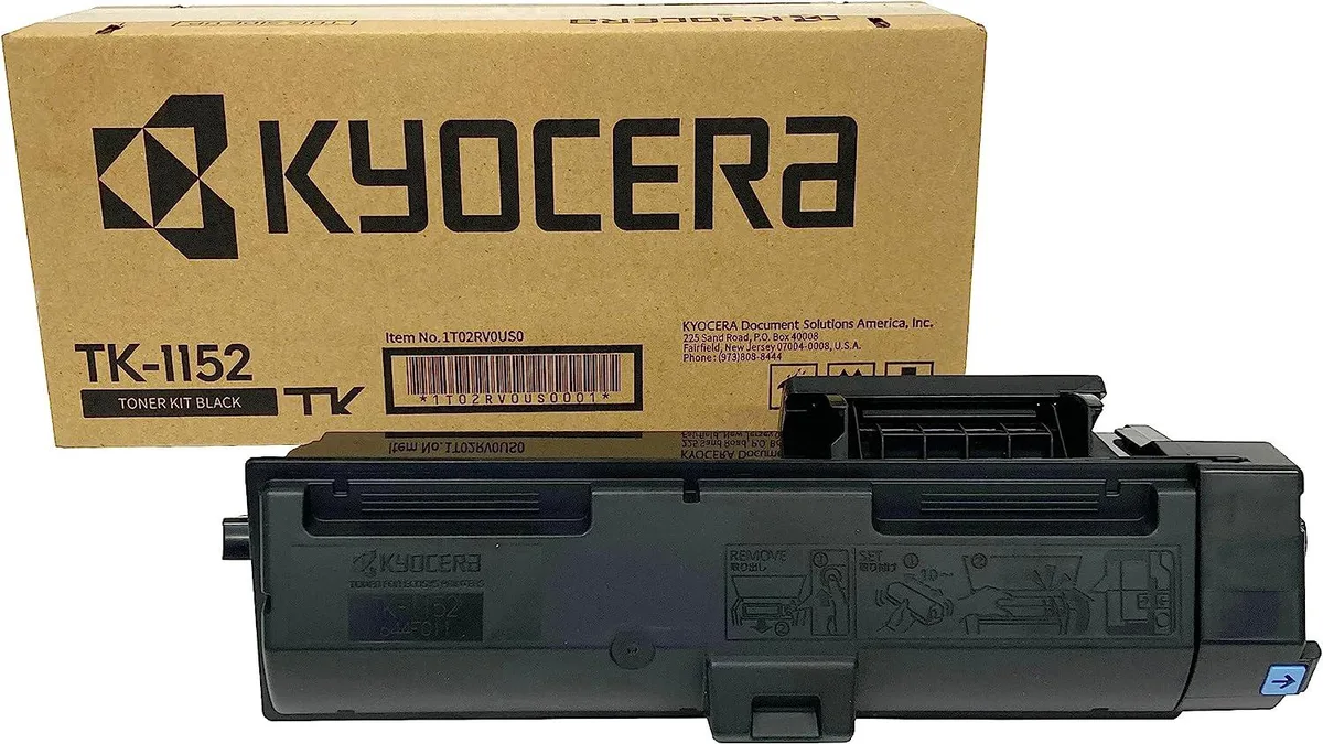 Kyocera Kyocera TK-1152 Black Toner Cartridge for ECOSYS P2235dw M2635dw Laser Printers — product photo