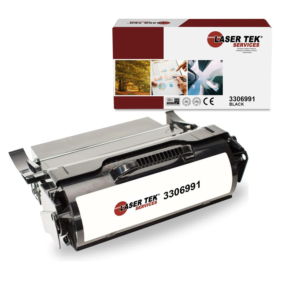 Laser Tek Services Laser Tek Services 5230 Compatible Black Toner Cartridge 3306991 — product photo