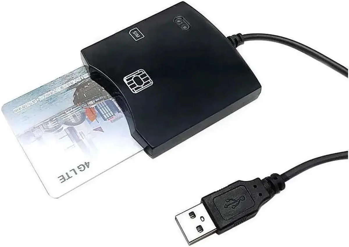 SMUGDESK SMUGDESK N68 USB CAC Smart Card Reader Black — product photo