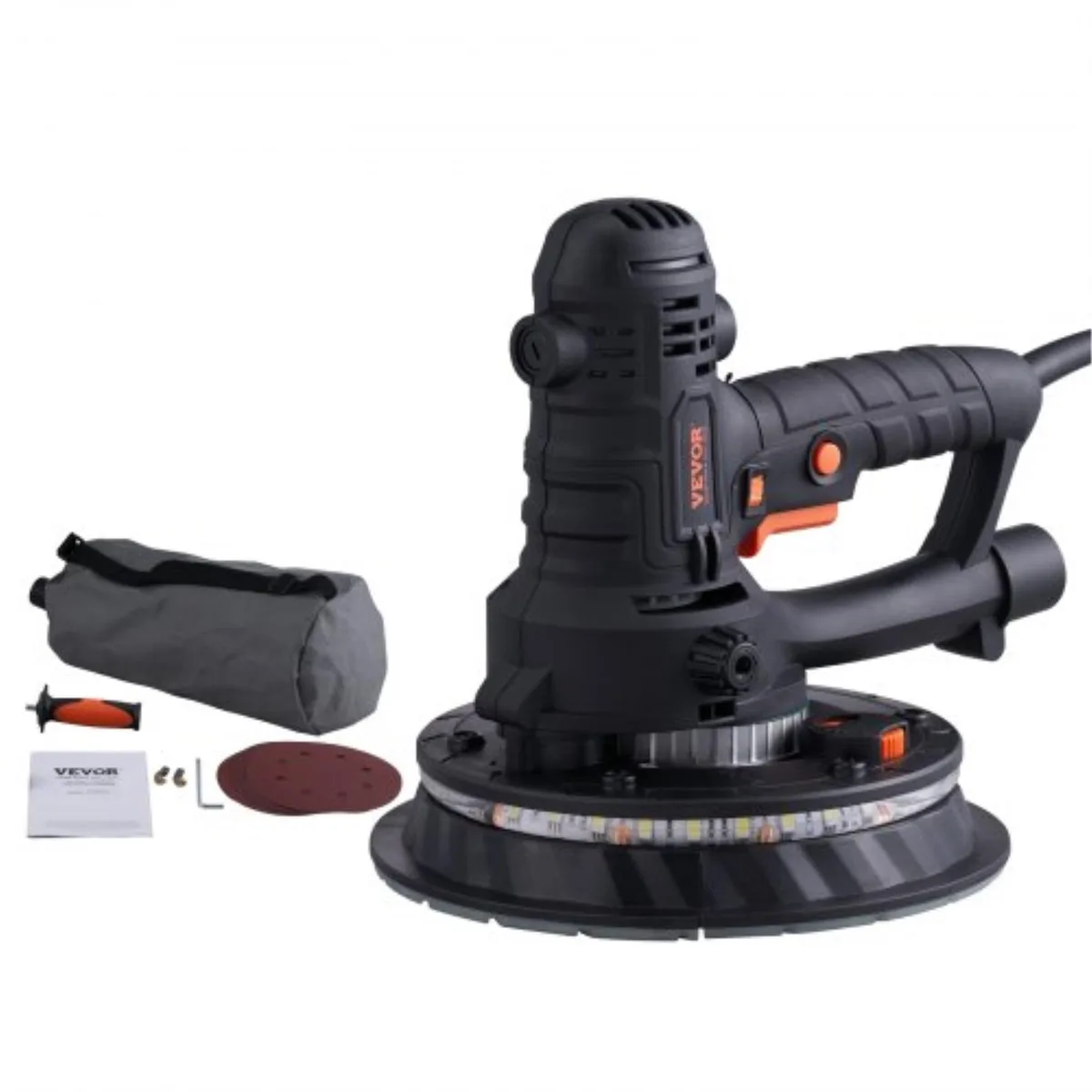 VEVOR VEVOR Drywall Sander 800W 1200-2300 RPM 12 Discs — product photo
