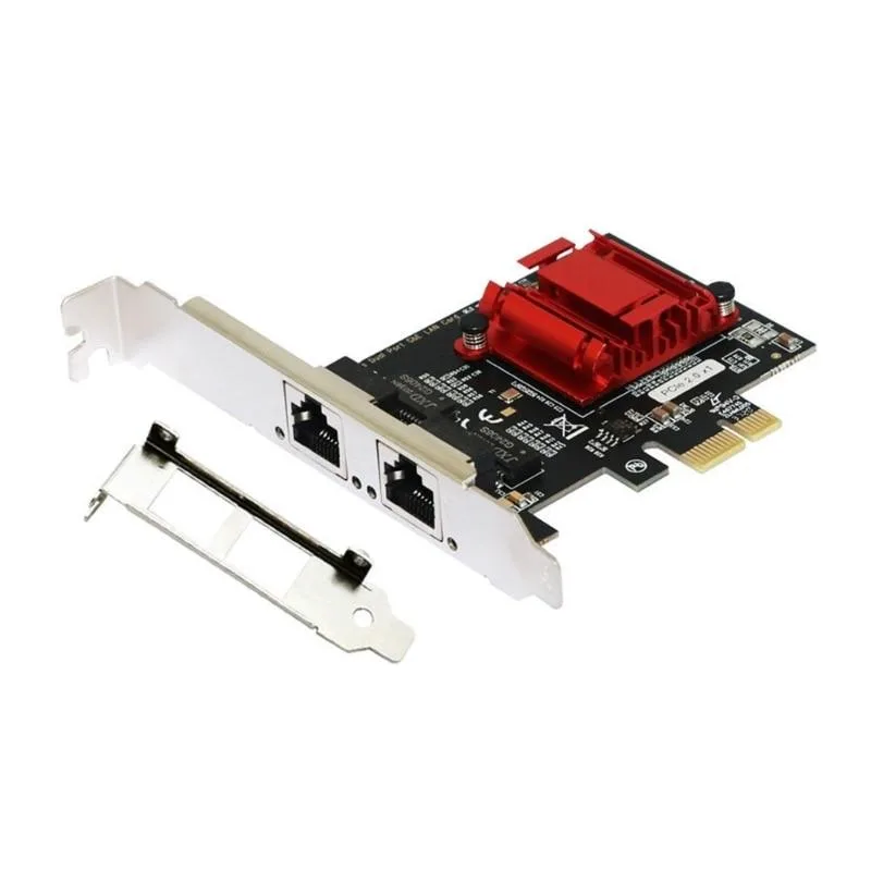 YINGHUA YINGHUA TXA094PCE Dual Port Gigabit PCIe Card — product photo