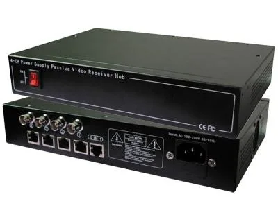Bluecctv Bluecctv BL-EV04P-VPS 4CH Passive Video Balun Receiver & Power Supply Hub — product photo