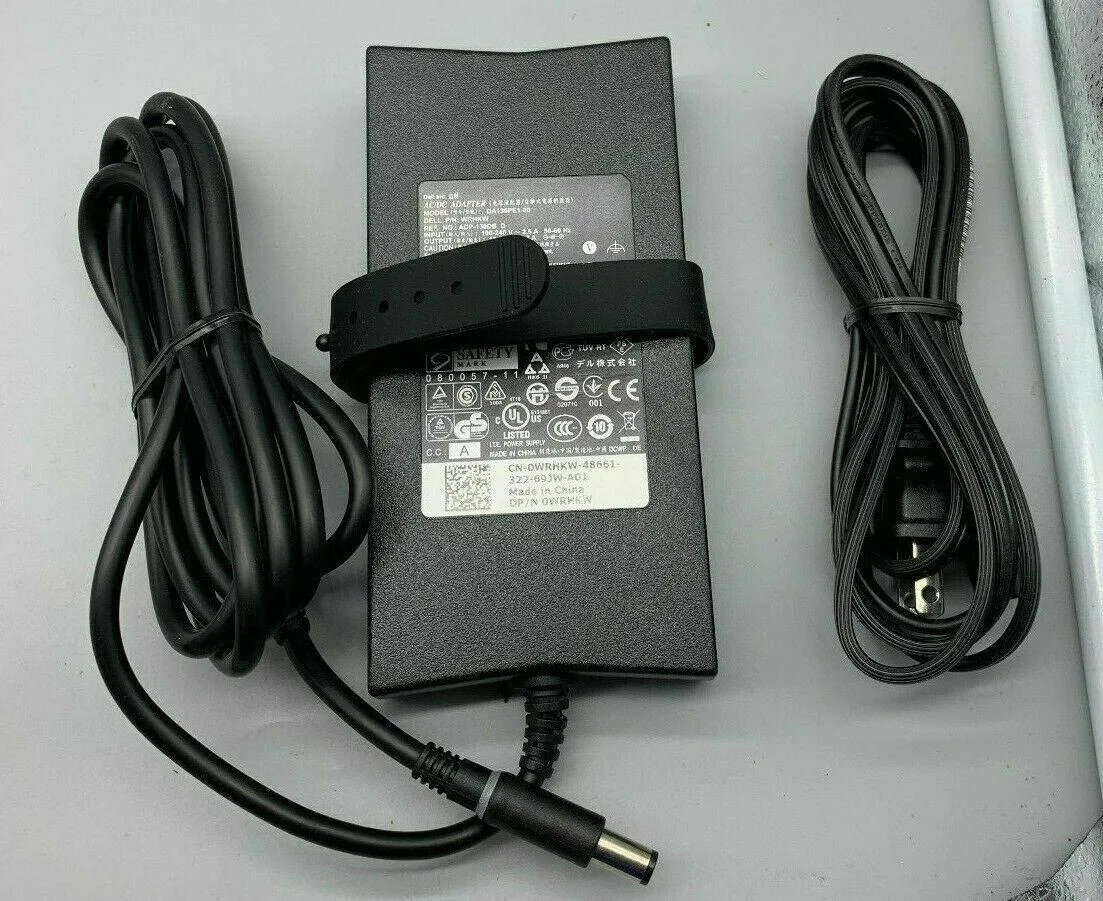 DELL DELL 130W PA-4E LA130PM121 DA130PE1-00 AC ADAPTER — product photo