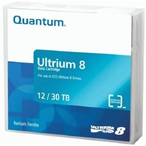 Quantum Quantum MR-L8MQN-01 LTO Ultrium-8 Data Cartridge 12.80 TB Native 32 TB Compressed — product photo