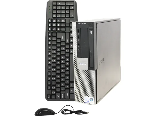 DELL DELL OptiPlex 960 DELLPC0010015U Core 2 Duo E8400 3.0GHz 4GB 160GB HDD Win7 Pro 64-bit SFF desktop PC — product photo