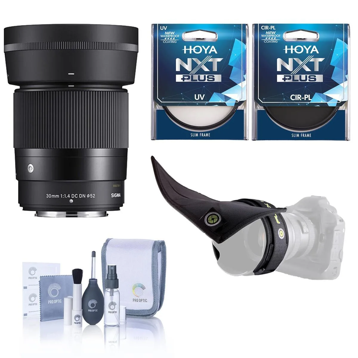 SIGMA SIGMA 30mm f/1.4 DC DN Contemporary Nikon Z Bundle camera lens — product photo
