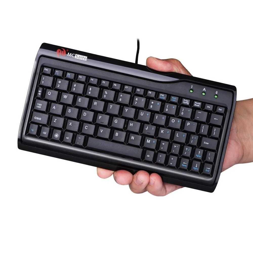 ALSEYE ALSEYE Super Mini 78-Key USB Wired Keyboard 2 in 1 accessory — product photo