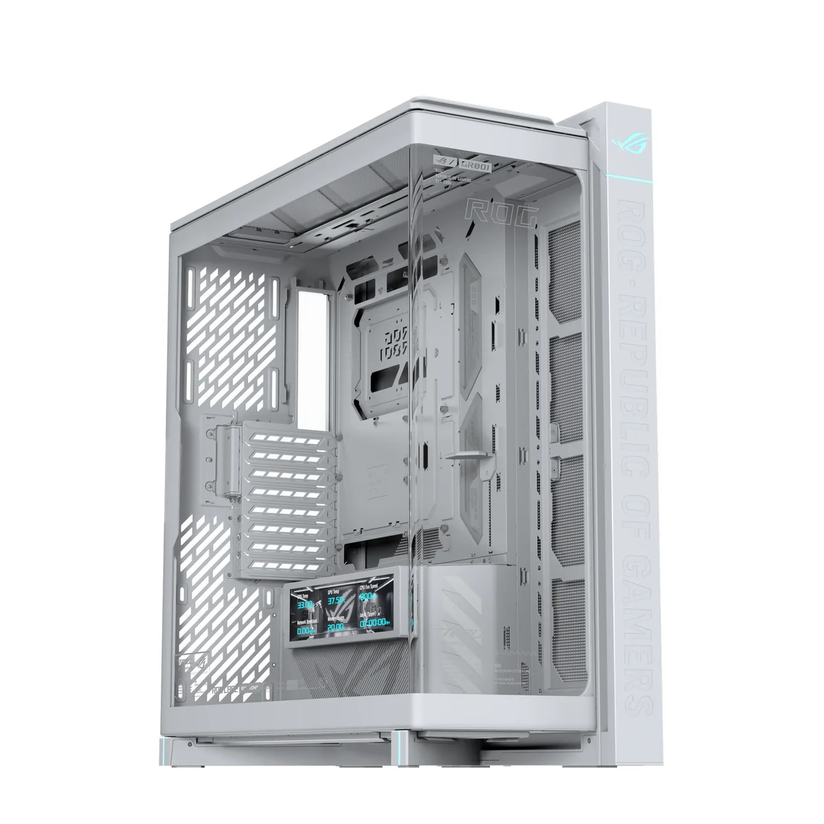 ASUS ASUS ROG CRONOX GR801 CURVE TG SCREEN WHITE PC case — product photo