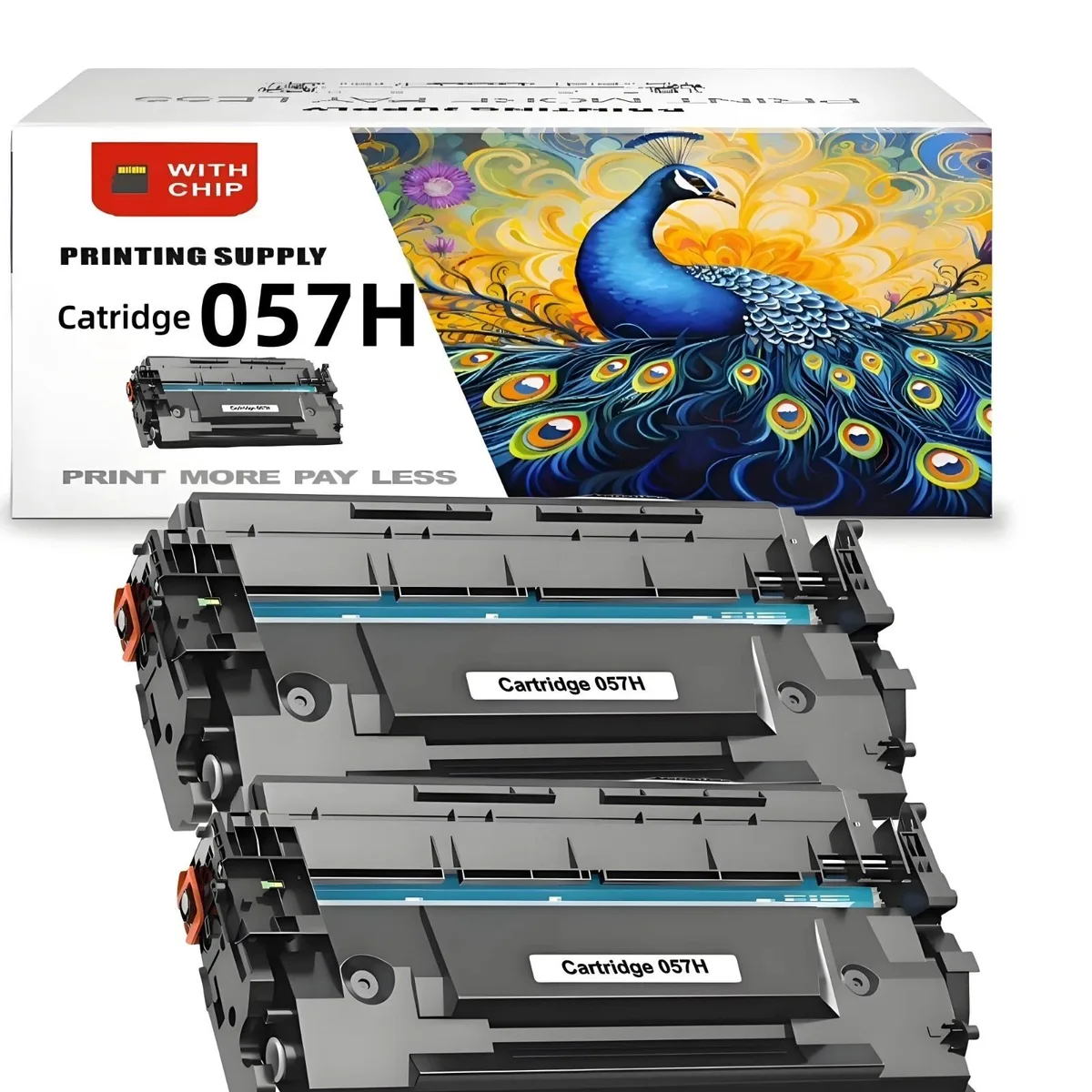 Aster Graphics Inc Aster Graphics Inc 057H 2 Pack High Yield Black Toner Cartridge 10000 Pages — product photo