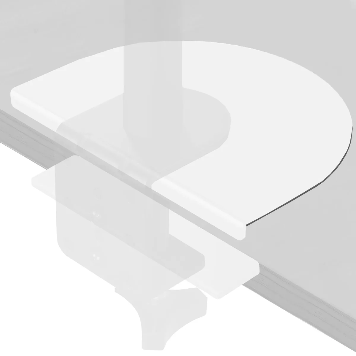 VIVO VIVO White Steel Reinforcement Bracket Plate 7.9 x 6.1 — product photo