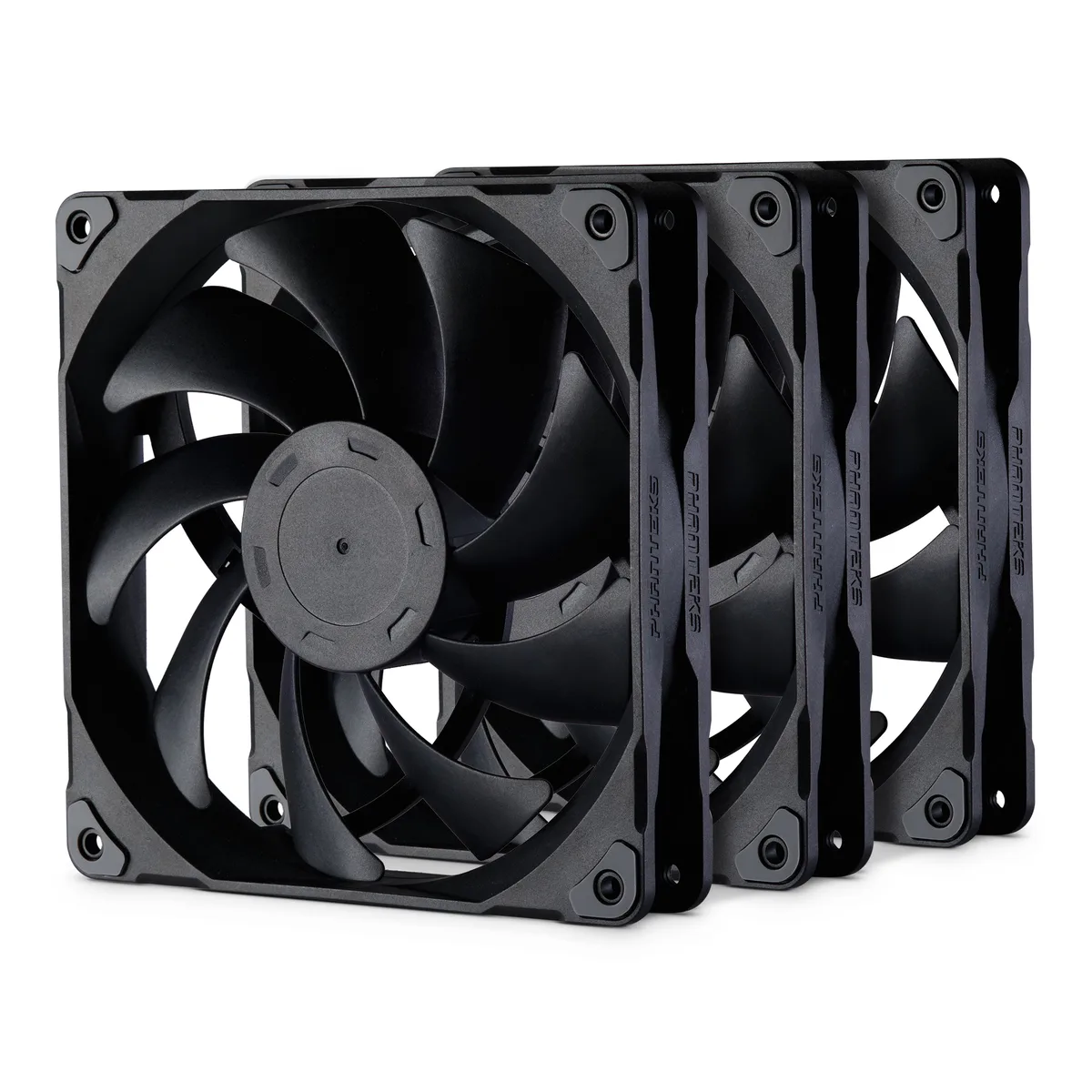 Phanteks Phanteks M25-140 140mm 25mm PWM 3-pack PH-F140M25_PWM_BBK01_3P case fan — product photo