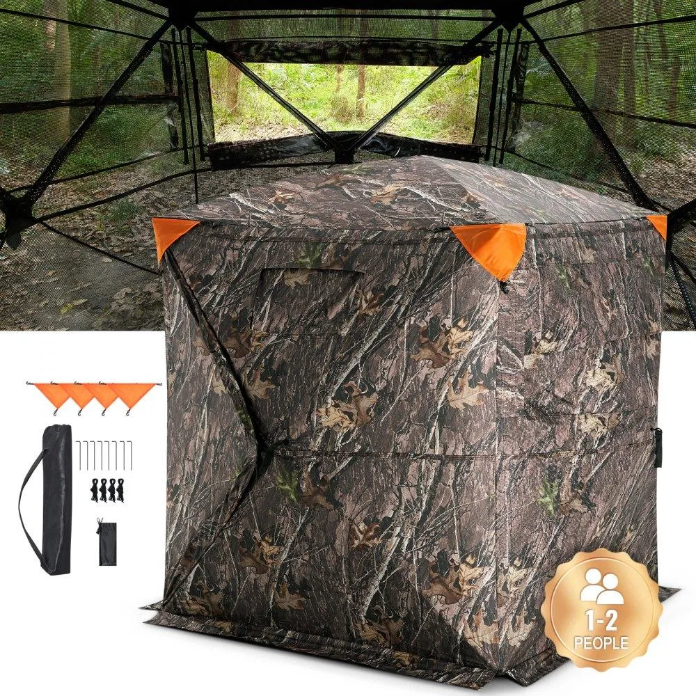 VEVOR VEVOR Hunting Blind 270° See-Through 55x55x67 in 150D Camo 5.95 kg — product photo