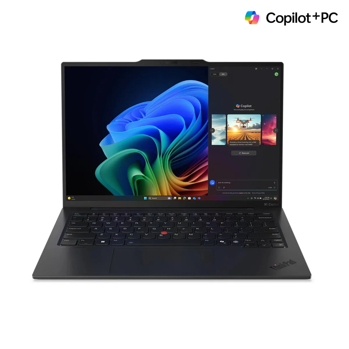 Lenovo Lenovo ThinkPad X1 Carbon Gen 13 Aura Edition laptop 14" Touch 32GB 1TB Core Ultra 7 255U — product photo