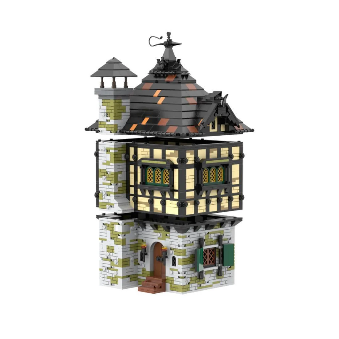 ZITIANYOUBUILD ZITIANYOUBUILD MOC-84842 Medieval Cottage 2199PCS Building Set — product photo