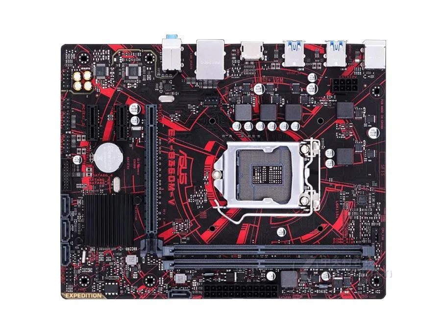 ASUS ASUS EX-B360M-V Intel B360 motherboard 32GB DDR4 Micro ATX — product photo