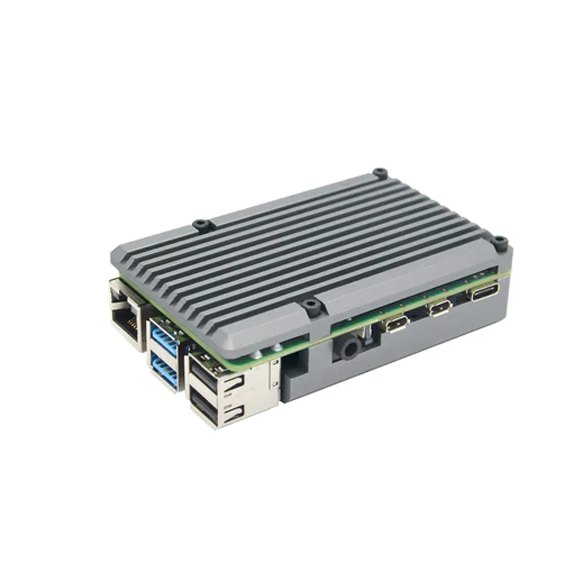 AAAwave AAAwave Raspberry Pi 4B Passive Cooling Case Grey 100x72x35mm — product photo