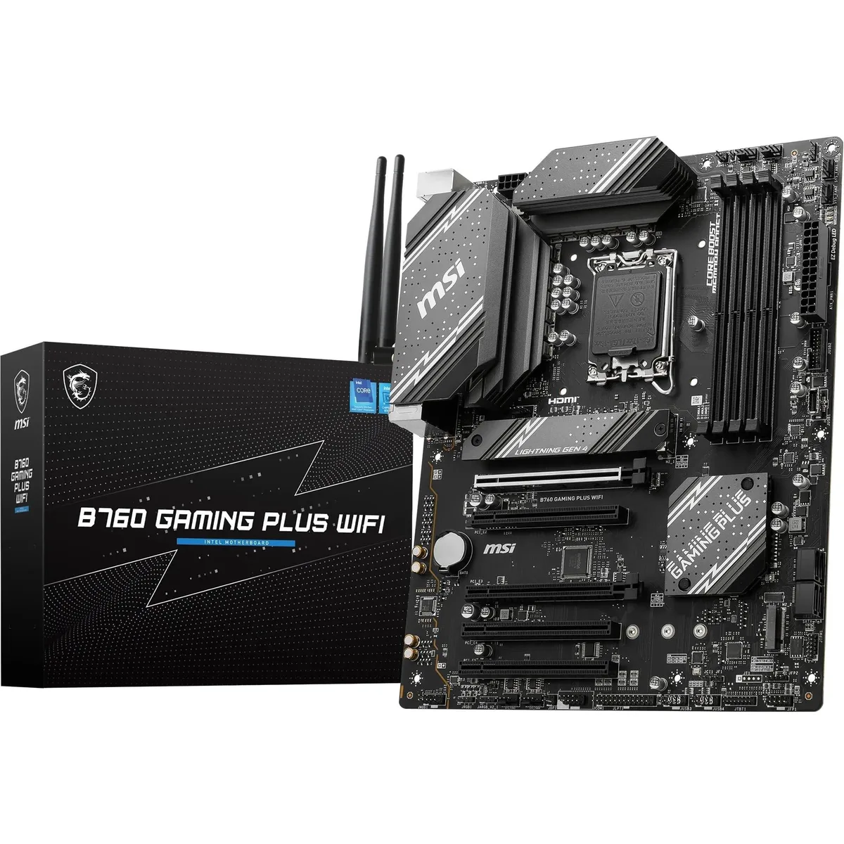 MSI MSI B760 Gaming Plus WiFi Motherboard Intel LGA 1700 ATX — product photo