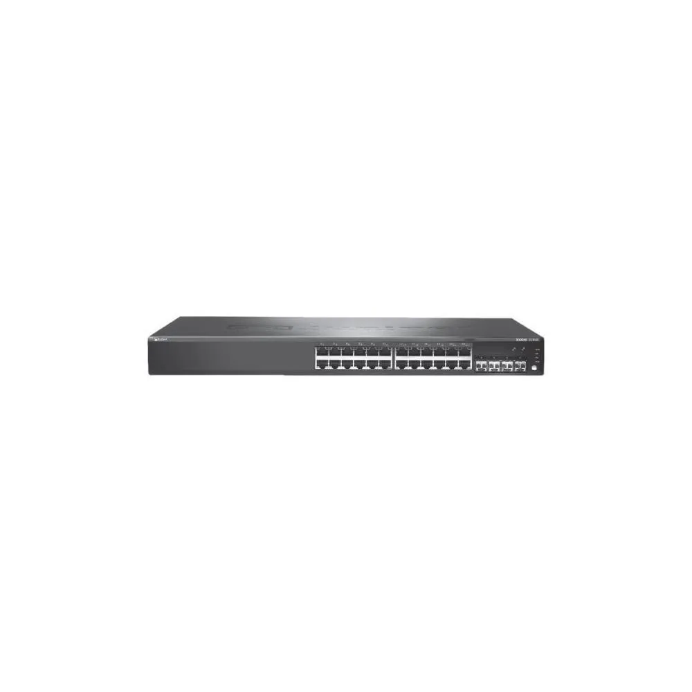 HPE Juniper Networking HPE Juniper Networking EX2200-24P-4GProduct 24-port Gigabit Ethernet Switch 4 SFP PoE 1U — product photo