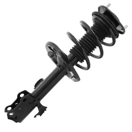 Unity 11254 front right strut assembly with coil spring and top mount