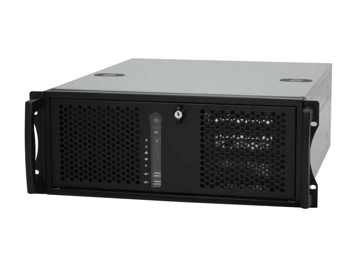 Chenbro Chenbro RM42200-1U3 server chassis 120mm fan 80mm rear holders USB3.0 cable — product photo