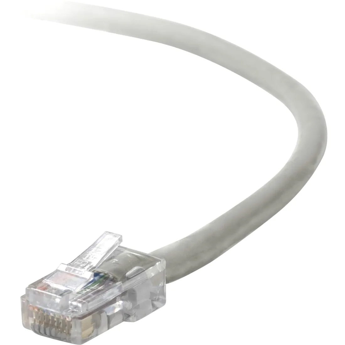 Belkin Belkin A3L791B14 Cat5E network ethernet cable 14 ft gray — product photo