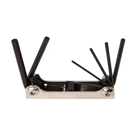 Klein Tools Klein Tools 70582 7-Key Metric Folding Hex Key Set — product photo