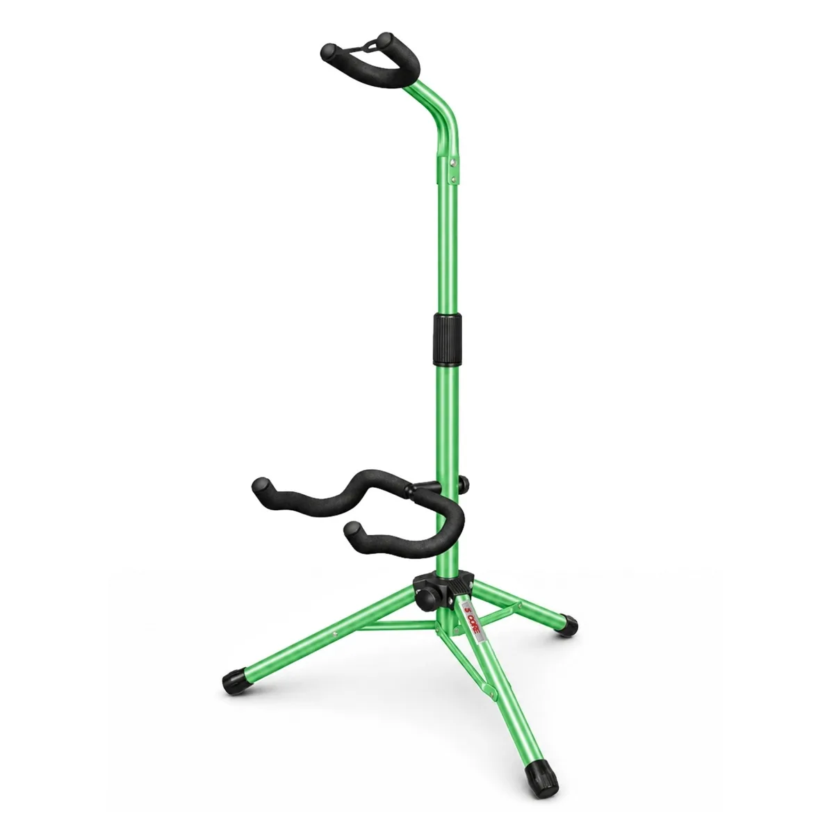 5 Core 5 Core Guitar Stand Floor Adjustable Heavy Duty Green GSH HD GR — product photo