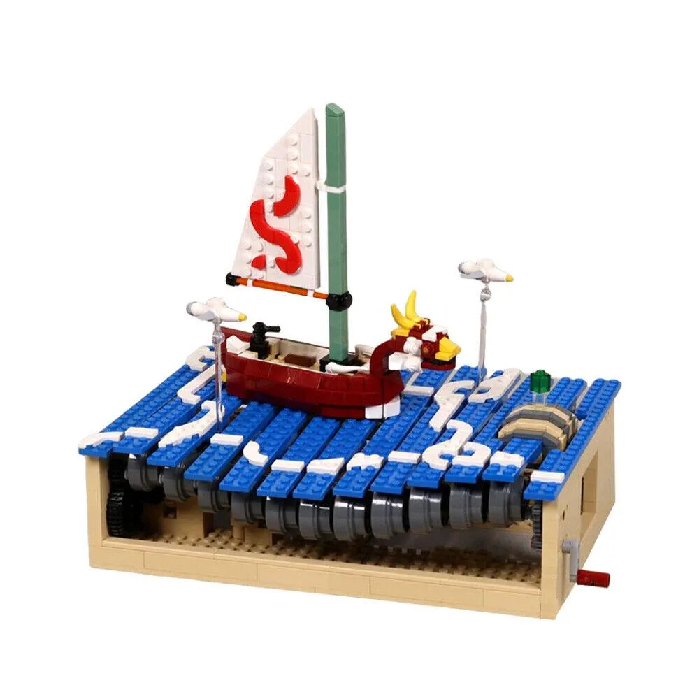 ZITIANYOUBUILD ZITIANYOUBUILD MOC-113519 Adventure on the Great Sea 731 Pieces — product photo