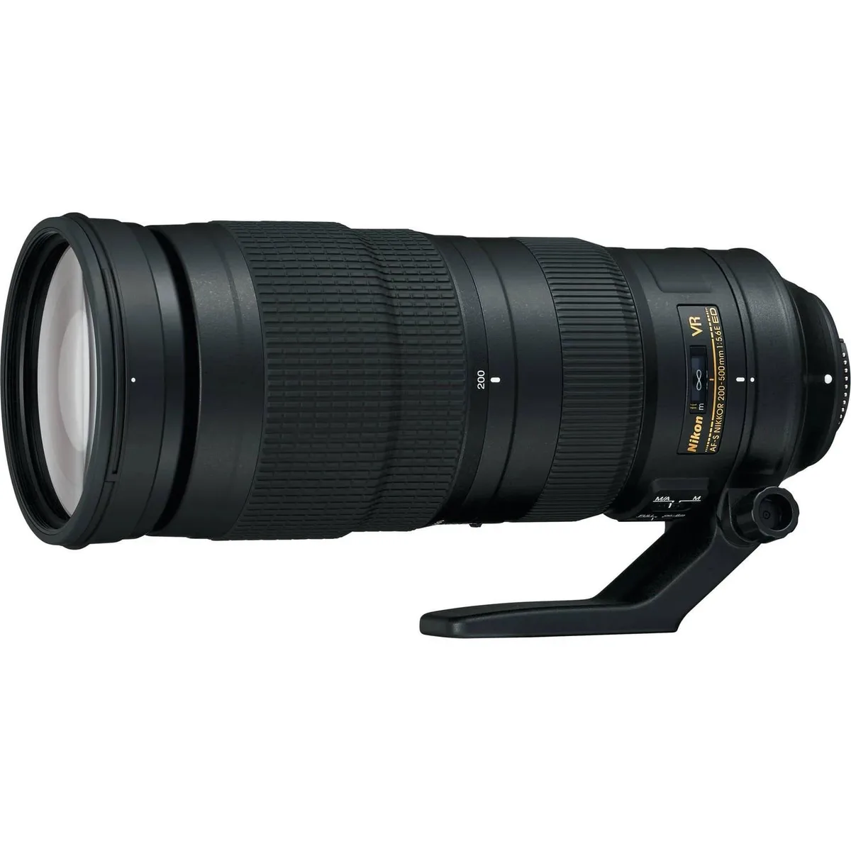 Nikon International Nikon International AF-S NIKKOR 200-500mm f/5.6E ED VR camcorder lens — product photo