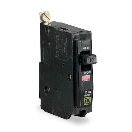 SQUARE D SQUARE D QOB120HID Miniature Circuit Breaker 20A 1 Pole 120/240V — product photo