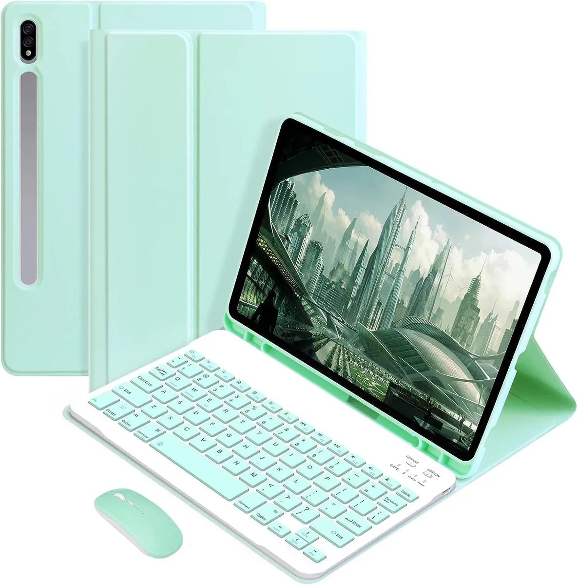 Werleo Werleo SM-P610/P613/P615/P619 laptop case Mint Green — product photo