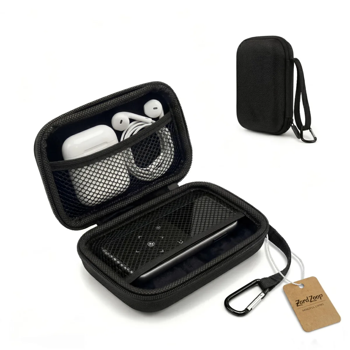 Zard zoop Hard Shell Case for AiMoonsa 1.8 Inch MP3 Player Black — product photo