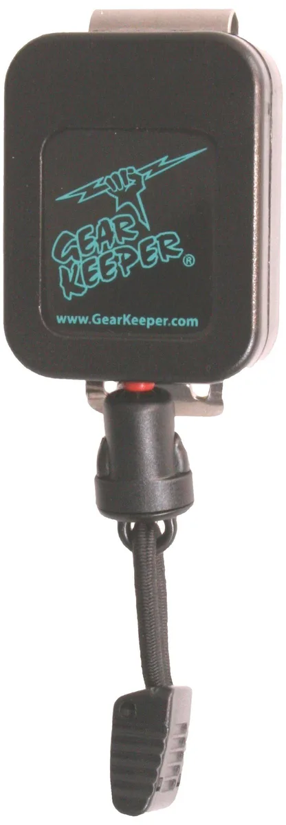 Gear Keeper HHI-RT2-4052 Lapel Mic Retractor 2.5 cm 10 extension 60 lb break force 20' dimension — product photo