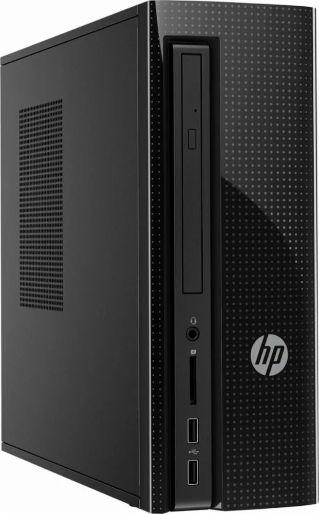 HP HP Slimline 270 SFF Desktop PC, Intel Core i3-7100 3.9GHz, 16GB DDR4, 512GB SSD — product photo