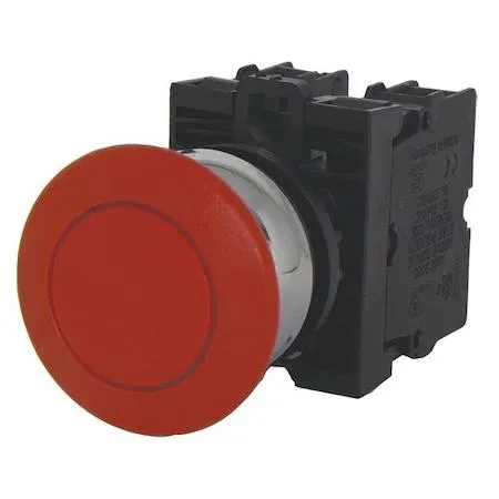 Eaton Eaton M22M-DRP-R-K11 22 mm Red Mushroom Push Button 1NO/1NC — product photo