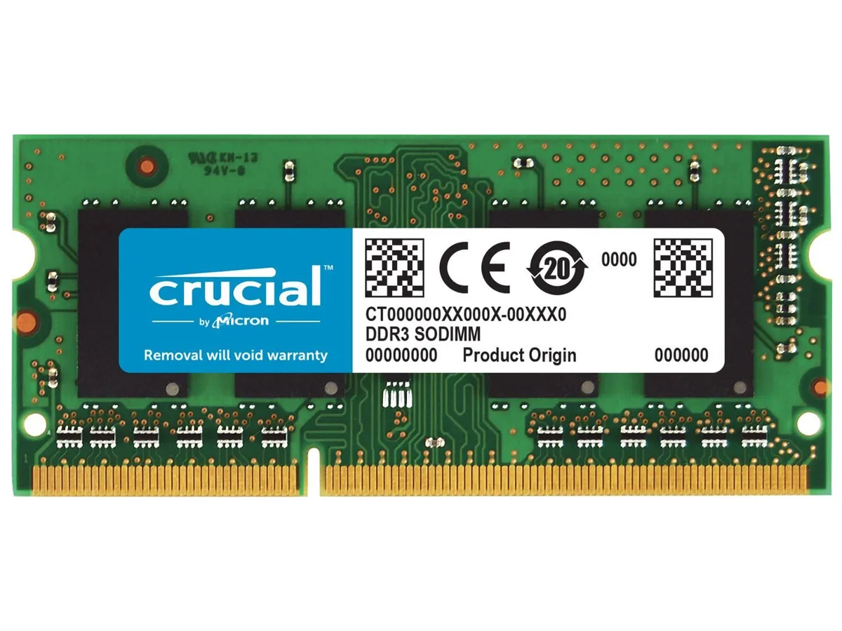 Crucial Crucial CT102464BF160B 8GB DDR3L 1600 laptop RAM — product photo
